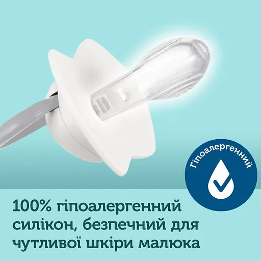 Пустушка Canpol babies Sleepy Koala силіконова симетрична 6-18 міс. 2 шт. синя з сірим (22/659_blu) - фото 8