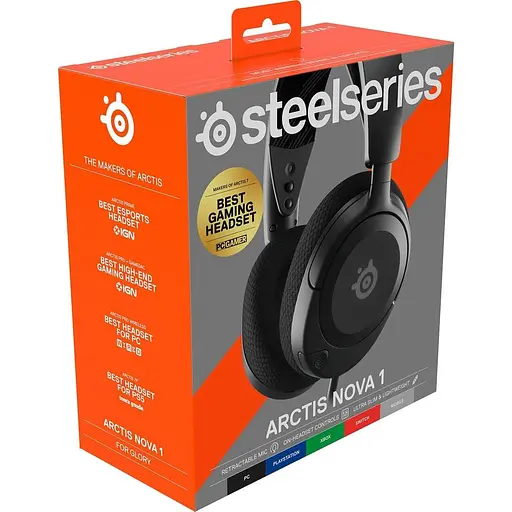 Ігрова гарнітура SteelSeries Arctis Nova 1 Black (61606) - фото 10