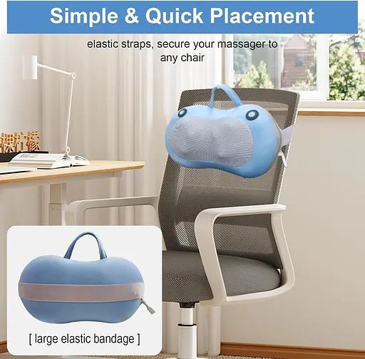 Массажер для спины и шеи Shiatsu - фото 5