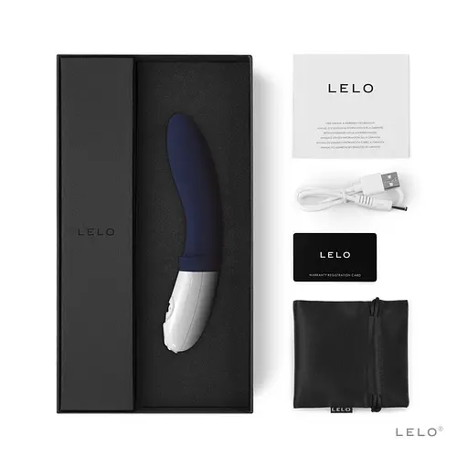 Стимулятор простаты Lelo Billy 2, 17.4 см (синий) - фото 4