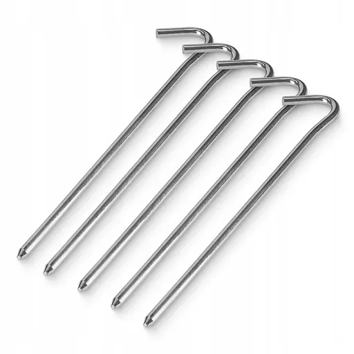 Набір кілочків для намету Mountain Goat сталеві 20 см 20 шт (P-5905973406864) - фото 8