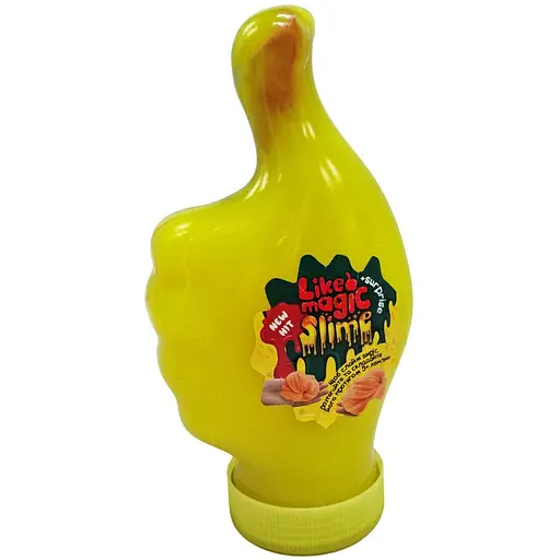 Вязкая масса слайм Danko Toys Like Magic Slime LMS-01-01U 300 г желтая