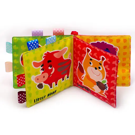 Розвиваюча м'яка книга "Песик Гав-Гав" 823451, 8 малюнків - фото 3