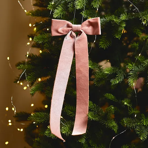 Прикраса декоративна Yes! Fun Бант 38x16 см пудрова (975095) - фото 5