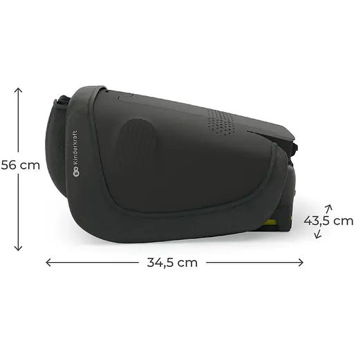 Автокресло Kinderkraft Unity 2 i-Size Black (KCUNIT02BLK0000) - фото 3