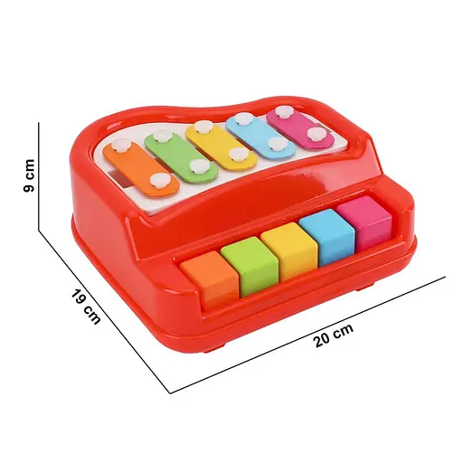 Іграшка "Ксилофон-фортепіано ТехноК", арт.8201TXK - фото 2