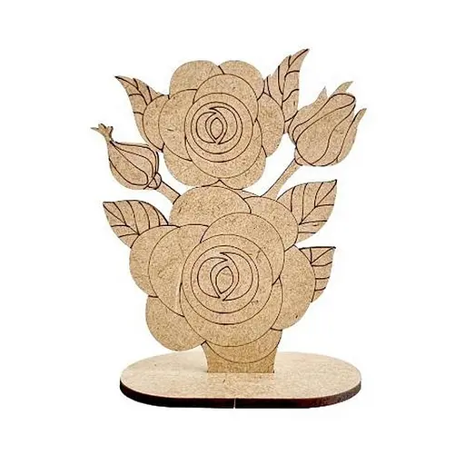 Фигурка для раскрашивания и декорирования Шиповник FDZ-535