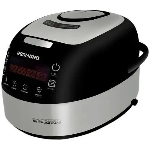 Мультиварка Redmond RMC-M90 Black 1000W, объем чаши 5 л - фото 2