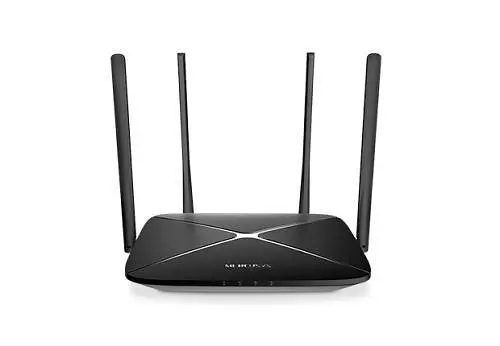 Роутер Mercusys AC12G Wireless Dual Band Router, 3x10/100/1000 Mb/s LAN, 1x10/100/1000 Mb/s WAN, 4 зовнішні антени - фото 1