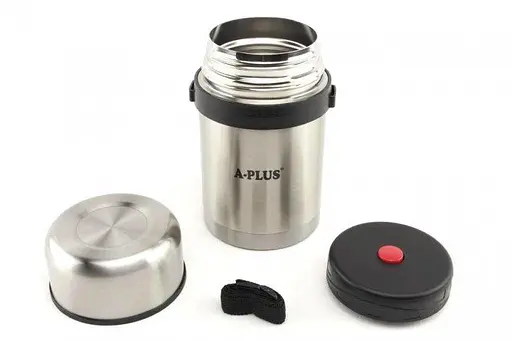 Термос харчовий з нержавіючої сталі A-PLUS 1663 750 ml з чохлом - фото 3