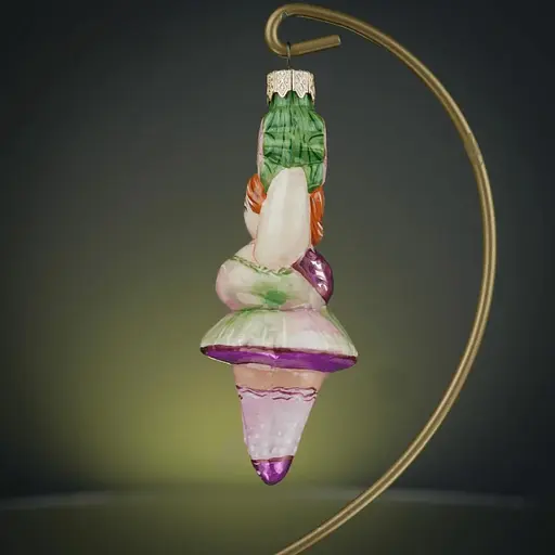 Ялинкова прикраса Різдвяні історії Квіткова фея скло (4820001180411) - фото 2