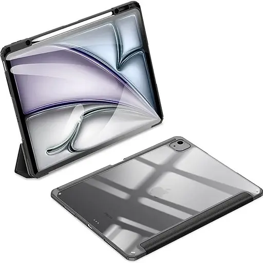 Чехол-книжка Dux Ducis Toby Series With Pencil Holder для Apple iPad Air 13" (2024-2025)/Pro 12.9" (2020-2022) Black [130630] - фото 7