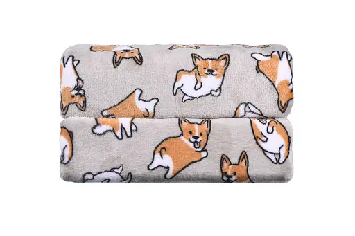 Плед Ardesto Flannel 160х200 см корги (ART0109PB) - фото 2