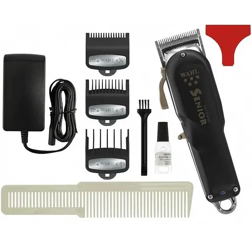 Профессиональная Машинка для стрижки волос Wahl Senior Cordless с аксессуарами - фото 2