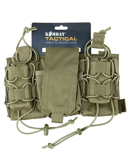 Подсумок под магазины АК Kombat UK Modular Fast Rig Койот (1000-kb-mfr-coy) - фото 2