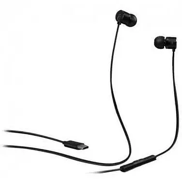 Наушники OnePlus проводные Type-C Bullets Earphones (1091100041) черные - фото 1