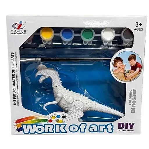 Набор для творчества Dino Toys Овираптор Раскрась динозавра набор 4_156A (Q9899-156A-4)
