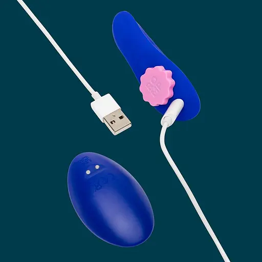 Вібратор-трусики Party Romp, 8,7 см (фіолетовий) - фото 5