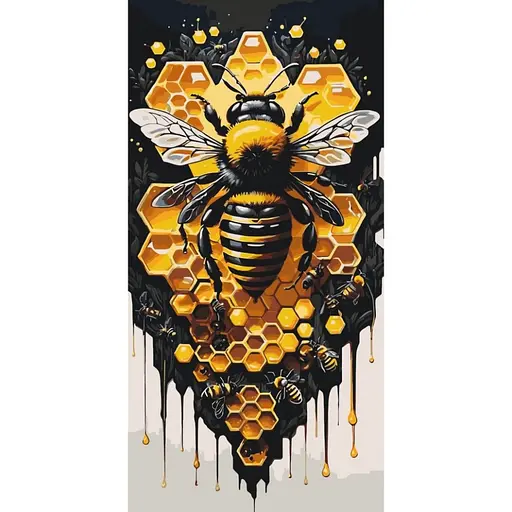 Картина по номерам "Медовое искусство" Art Craft 11577-AC 40x80 см - фото 1