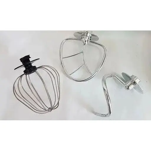 Стационарный миксер тестомес Rainberg RB-8082 с металлической чашей планетарное вращение 5л 3200Вт Белый - фото 5