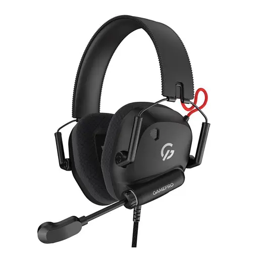 Игровые наушники GamePro HS-120-B Mercury Genesis Black - фото 1