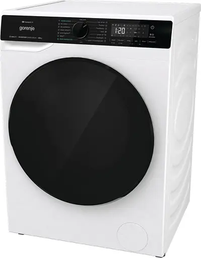 Стирально-сушильная машина Gorenje фронтальная 9 (6) кг 1400 A 55см инвертор дисплей Wi-Fi белый - фото 7