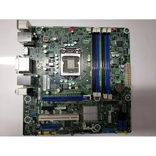 Материнская плата Intel DQ77MK 3gen (s1155) Б/У - фото 1
