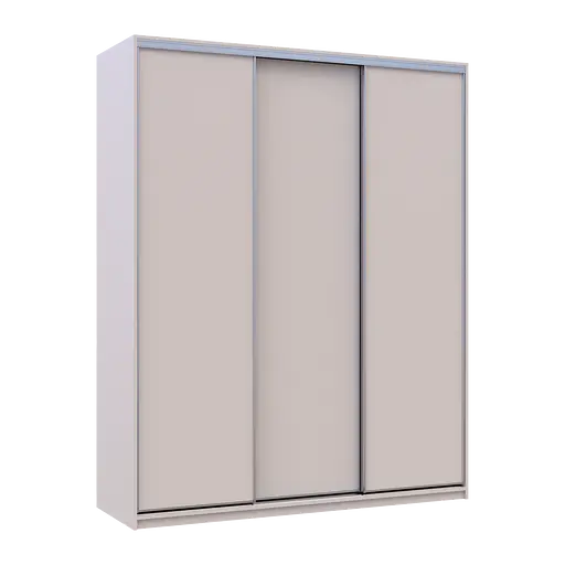Шкаф купе Doros Сити Лайт Кашемир 3 ДСП 180х60х225 (80736365) - фото 3
