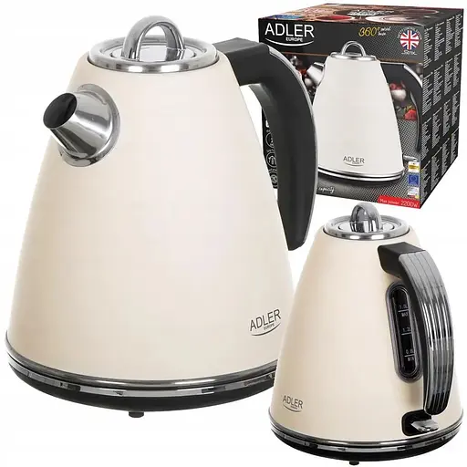 Електрочайник Adler AD 1343 Creme