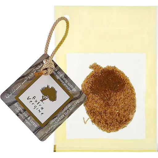 Спонж для очистки лица Martini Spa Face Scrub Pad Extravergine с оливковыми косточками (4101EV0)