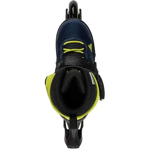 Ролики Rollerblade Microblade 3WD 33-36.5 Pacific Blue/Lime (1012-07221700-159-33-36.5) - фото 6