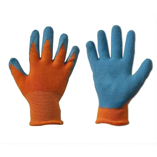 Рукавички захисні Bradas ORANGE латекс розмір 6 RWDOR6 - фото 1