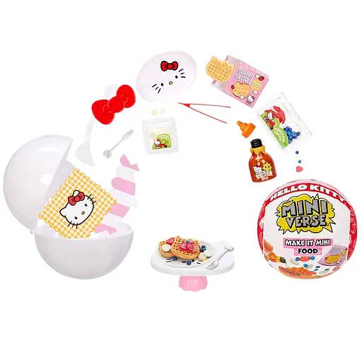 Игровой набор Miniverse серии Sanrio S1 Создания вкусности в стиле Хэллоу Китти (515722) - фото 1