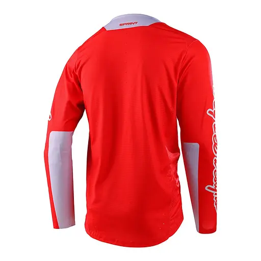 Велоджерси Troy Lee Designs Sprint Jersey Icon M Red (1106-323929013) - фото 2