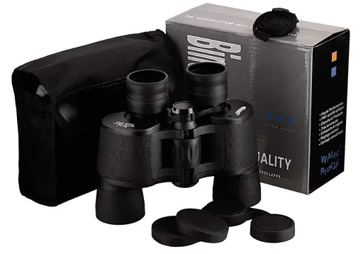 Бинокль 8x40 Bassell WA с чехлом (Черный) - фото 4