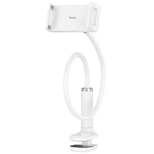 Регульована підставка для телефону/планшета Hoco HD10 Bamboo lazy stand White