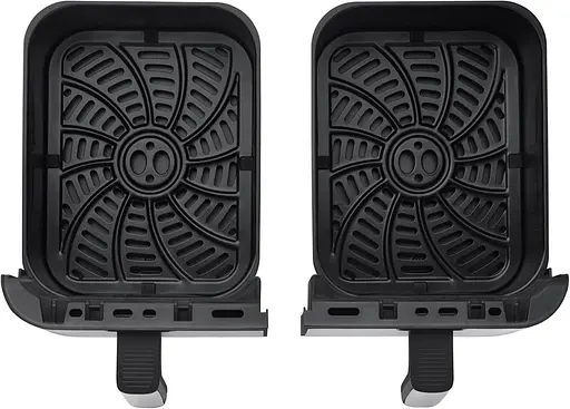 Мультипіч Rotex ROM1210-2XL MultiFry DUO 11 програм 12 л(6+6 л) LED дисплей 2800 Вт Чорний з сірим - фото 7