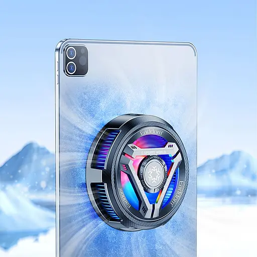 Кулер для смартфона Earldom ET-F13 Black [135084] - фото 3