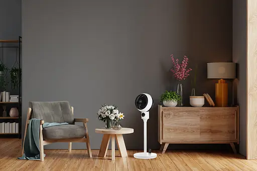 Ardesto Вентилятор підлоговий 50Вт пульт ДК дисплей чорно-білий - фото 4