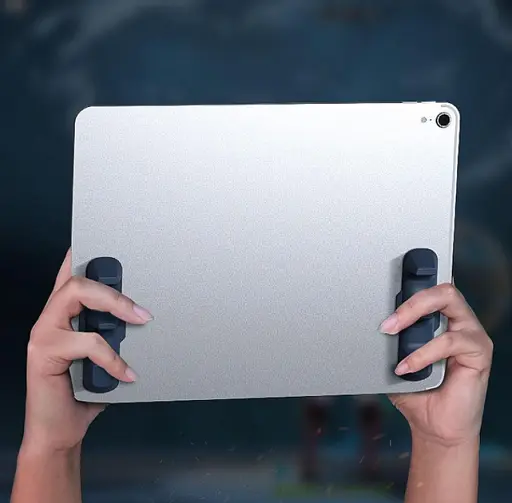 Силіконові Ручки тримачі для планшета Memo PB01 проти ковзання 2 шт Black (18544) - фото 2