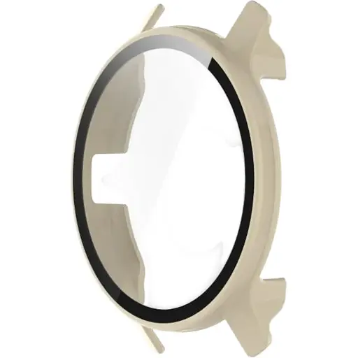 Чехол-накладка DK Пластик Gloss Glass Full Cover для Garmin Venu 2 Plus (ivory)