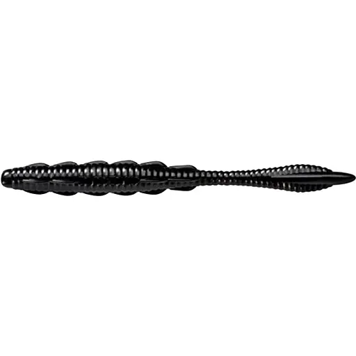 Силикон FishUP Scaly Fat 3.2" Cheese Taste #101 Black (8 шт/уп)