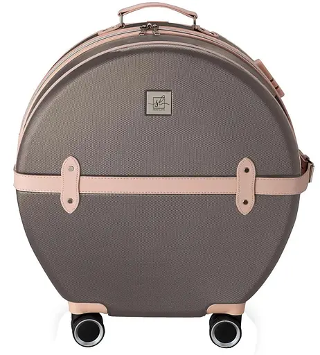 Чемодан Semi Line 24" (M) Brown/Pink Cream (T5673-3) (DAS302679) - фото 4