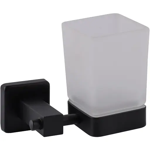 Стакан Globus Lux черный матовый BQ9409 - фото 1