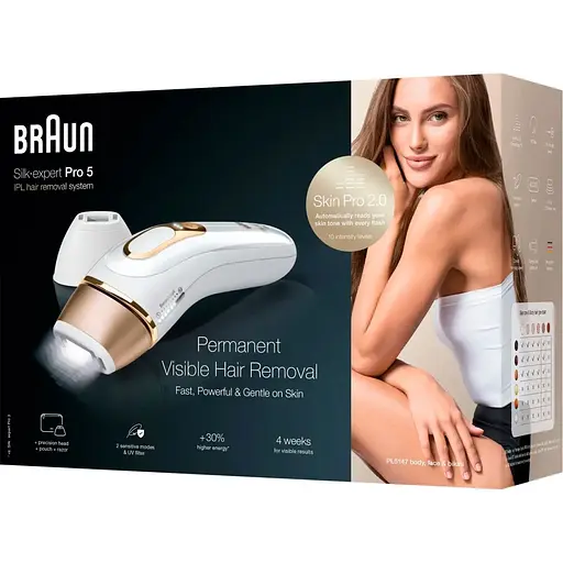 Фотоэпилятор Braun Silk-expert Pro 5 PL 5147 [96322] - фото 6