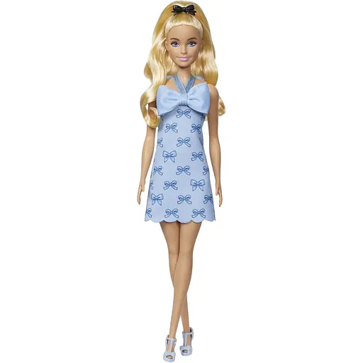 Кукла Barbie Модница голубые бантики (HYT93)