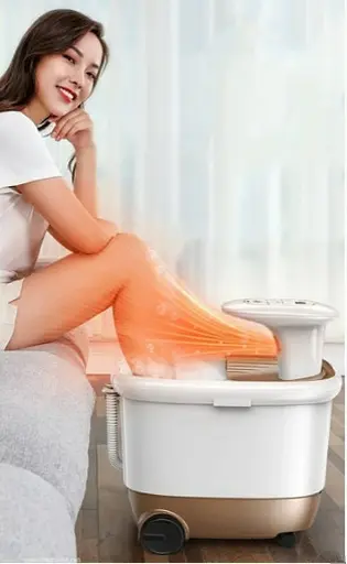 Гідромасажна ванночка для ніг з підігрівом Benbo ZY-825 Масажер для ніг - фото 4