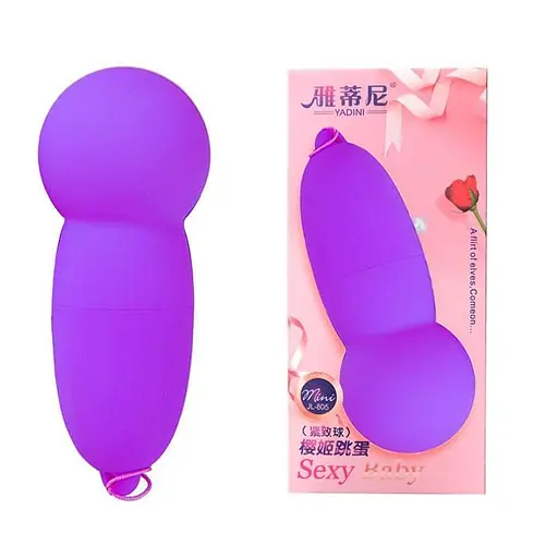 Вібратор для стимуляції клітора 9,5 см. Фуксія K0101-1 - фото 1