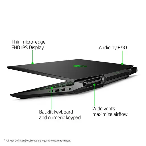 Ноутбук HP Pavilion 15-dk0056wm i5-9300H, 8Gb, 256Gb SSD, Nvidia GTX 1650 4Gb - фото 2