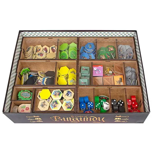 Органайзер Tower Rex Замки Бургундії Ювілейне видання + доповнення The Castles of Burgundy 20th Anniversary Edition + Expansions (5664) - фото 1